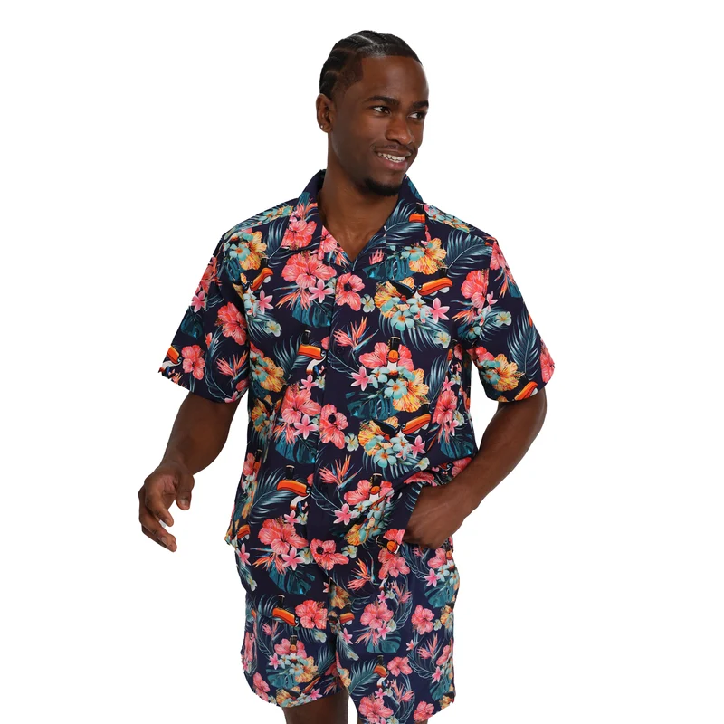 Guinness Toucan Hawaiian Shirt