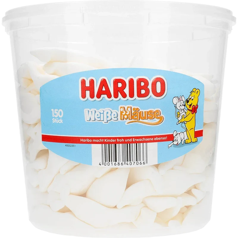 Haribo DE Weiße Mäuse