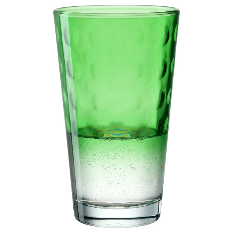 Trinkglas OPTIC 540 ml hellgrün 4er Set