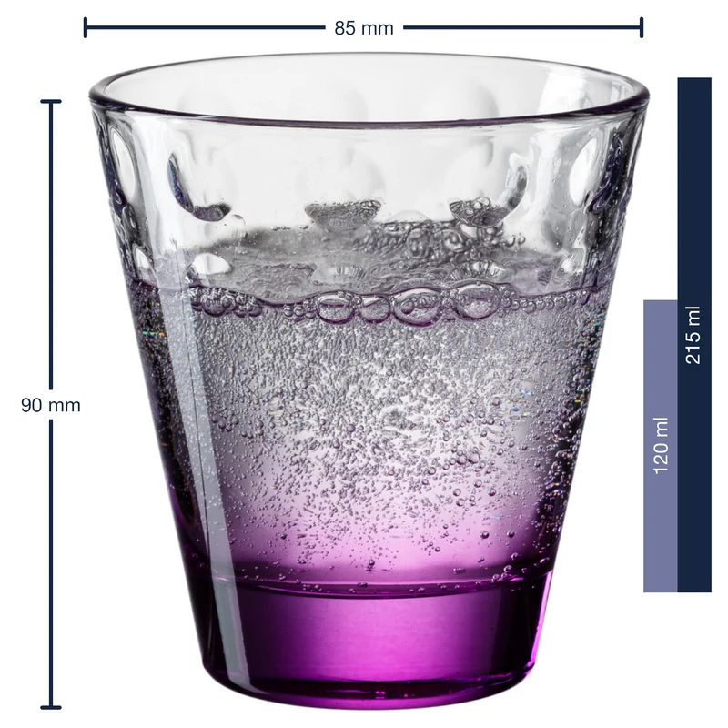 Trinkglas OPTIC 215 ml 6er-Set