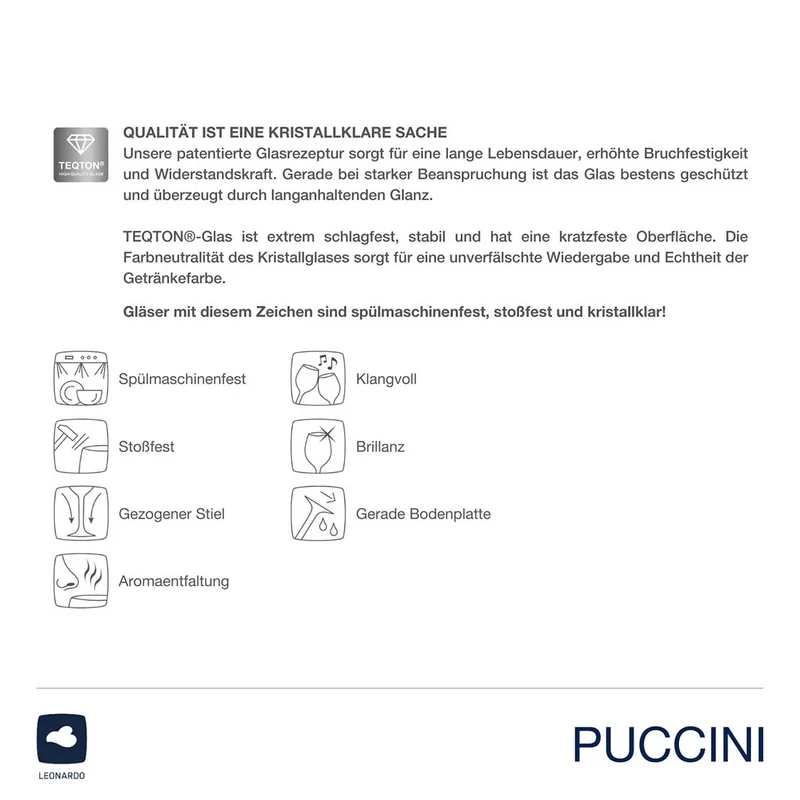 Rieslingglas PUCCINI 400 ml 6er-Set