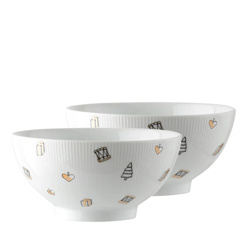 Magic Christmas Schale D15cm - 2 stk.