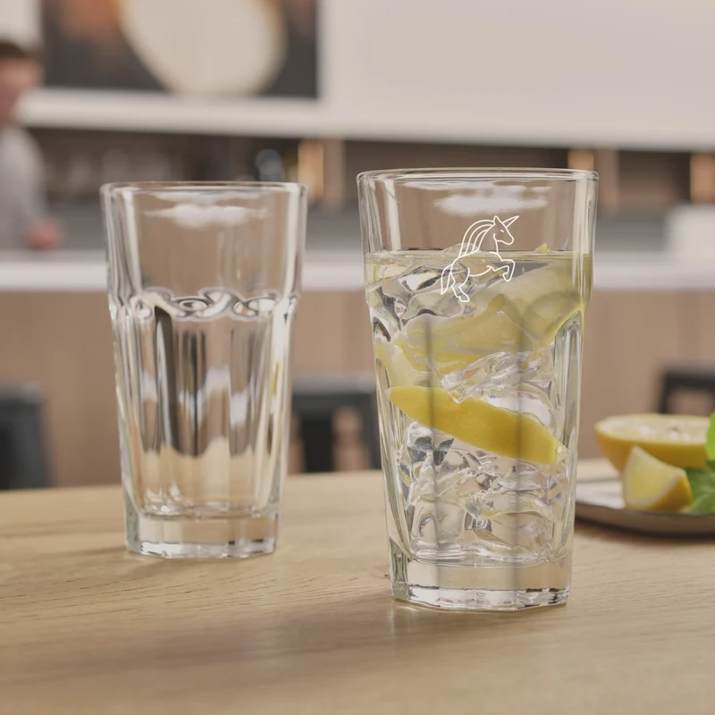 Trinkglas ROCK 340 ml mit persönlicher Gravur