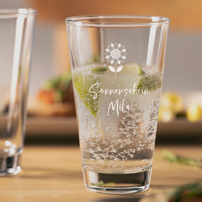 Trinkglas CIAO 300 ml mit persönlicher Gravur