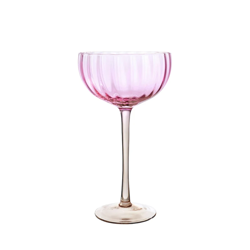 Candy Champagnerschale in Rosa