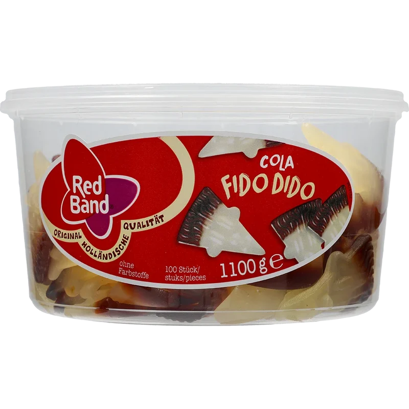 Red Band Fido Dido Cola