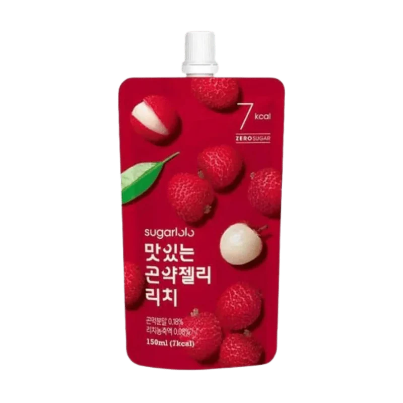 SUGARLOLO Konjak Jelly Lychee Geschmack 150G