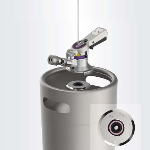 Micro Matic FlexiDraft Zapfkopf: Maximale Hygiene beim Zapfen
