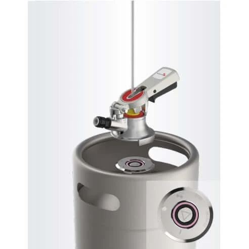 Zapfkopf, KEG Anschluss - Micro Matic Airbar
