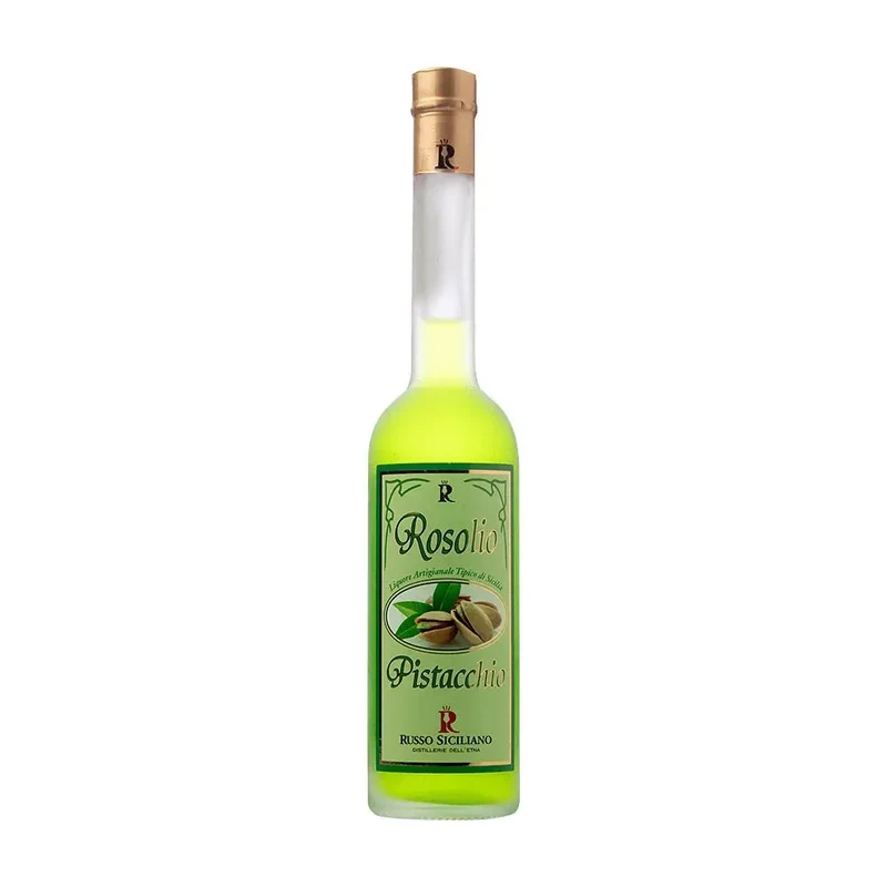 Rosolio al Pistacchio dell'Etna ,50 cl, Distillerie Russo Siciliano