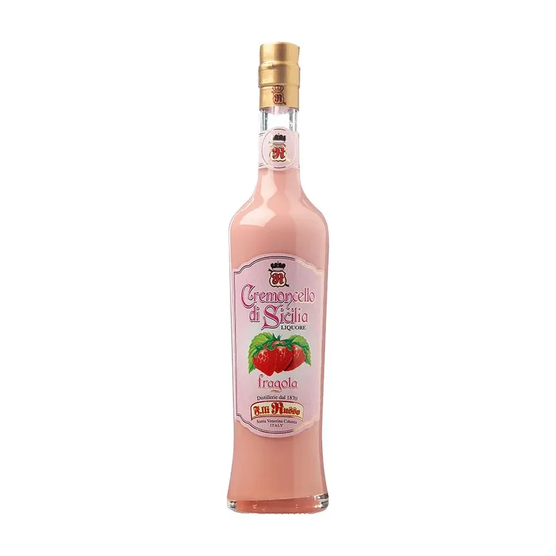Cremoncello di Sicilia alla Fragola, Distillerie Russo, 50 cl
