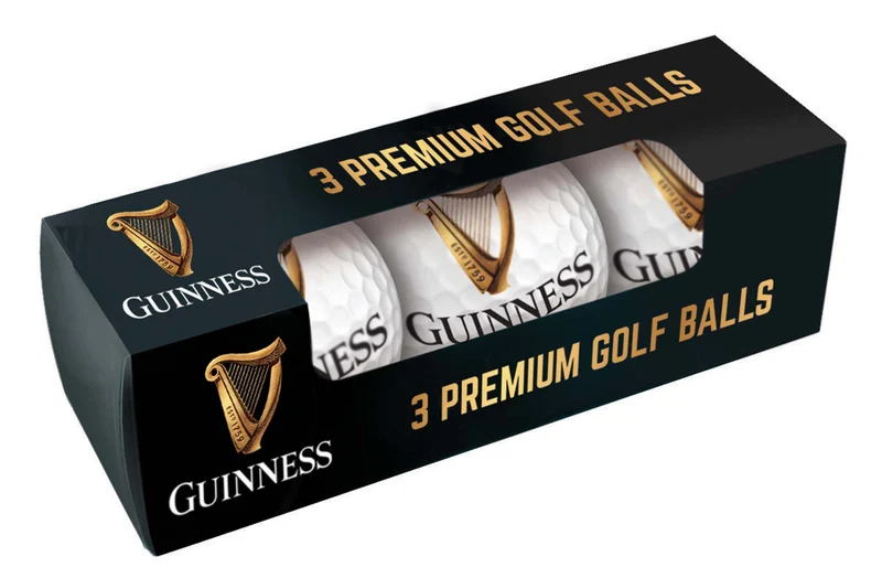 Guinness Comtemporary 3PK Golf Balls