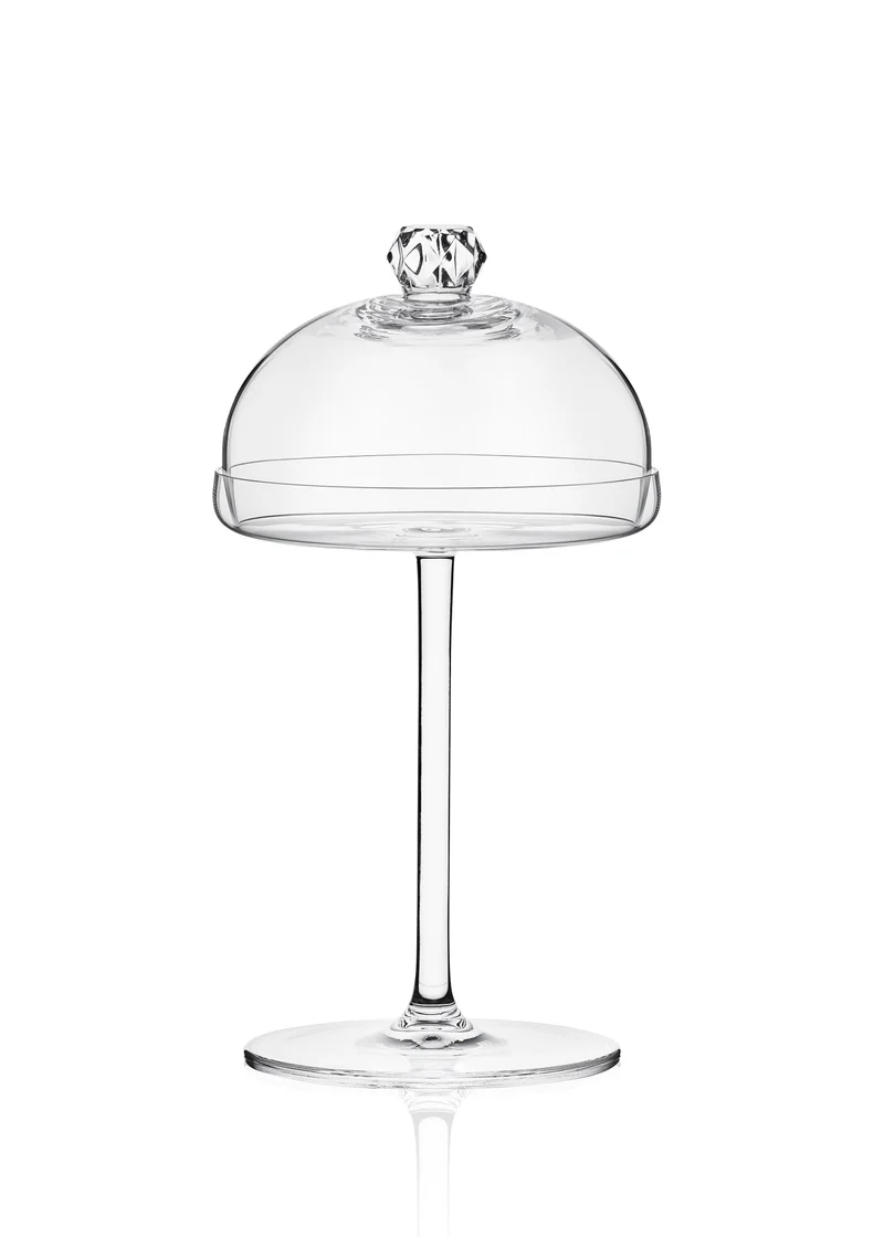 Bohemia Crystal PÂTISSERIE SECRÈTE Glasglocke 65 × 93 mm