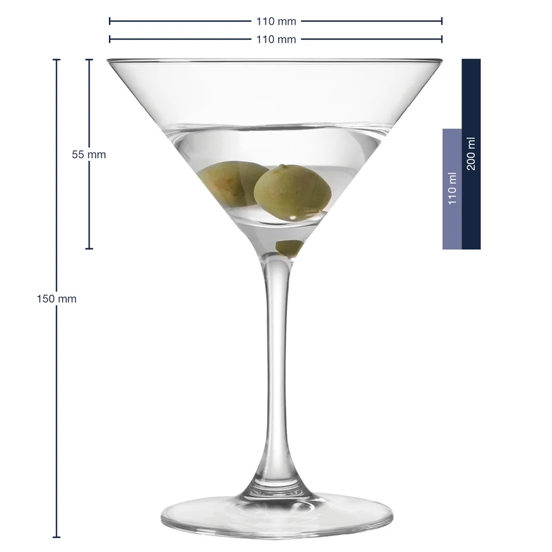 Cocktailglas CIAO+ 200 ml 6er-Set