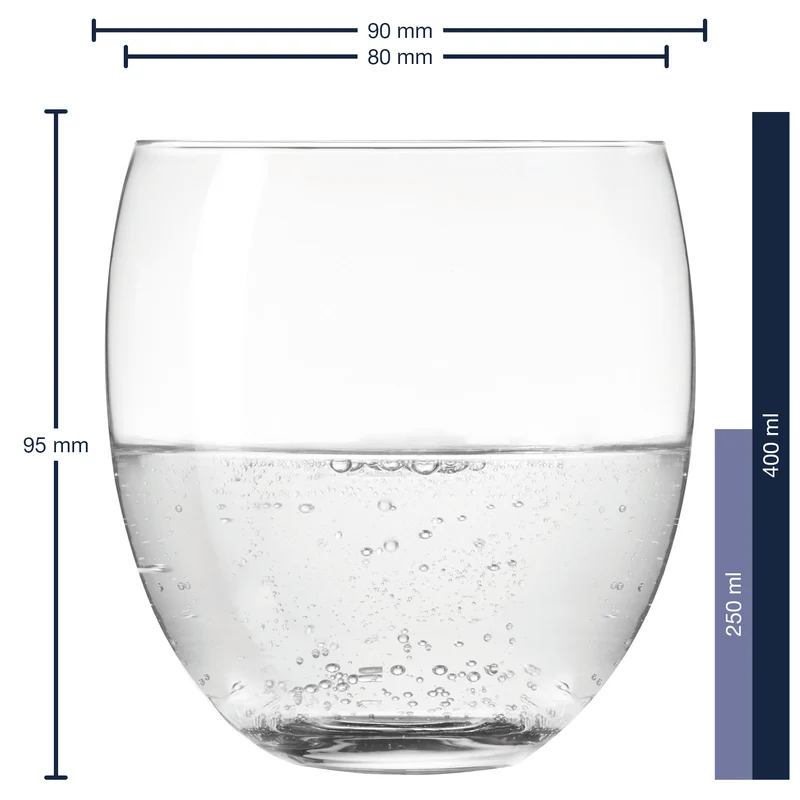 Trinkglas CHEERS 400 ml 6er-Set