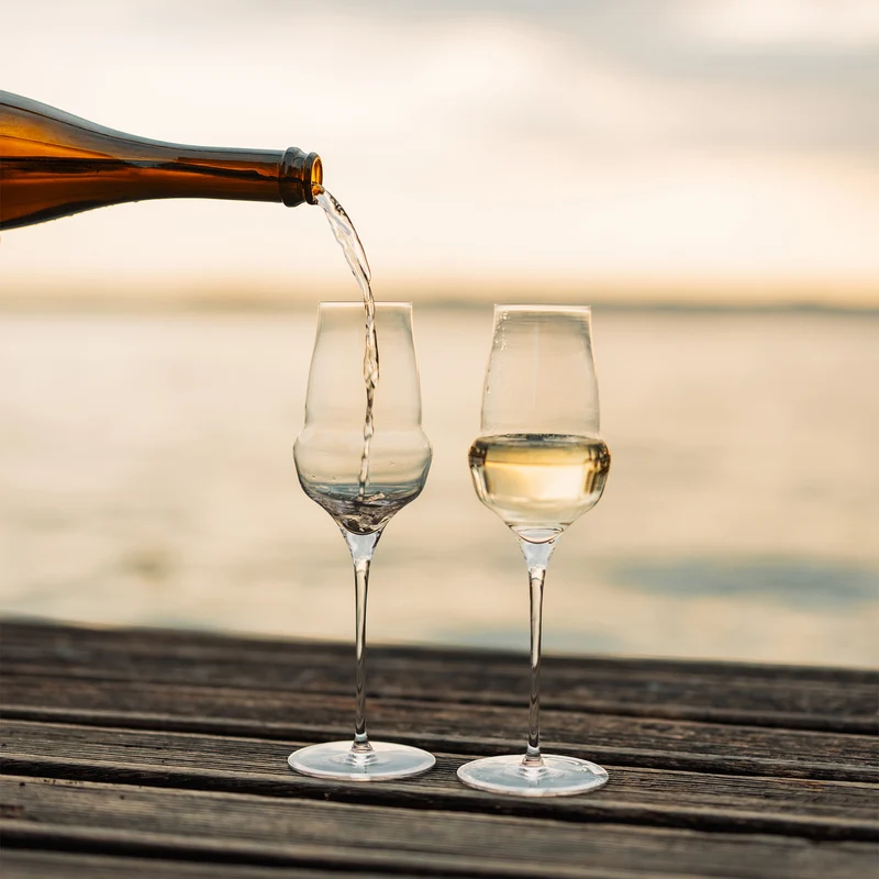 Cocoon Champagnergläser 340 ml – 6er-Set