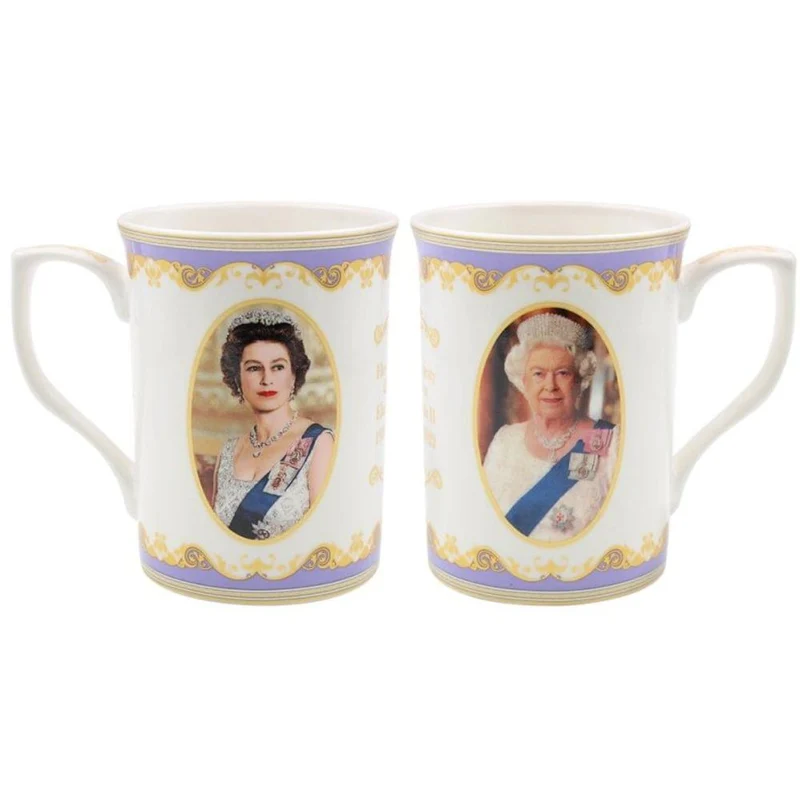 Lesser & Pavey Her Majesty Queen Elizabeth II Mug