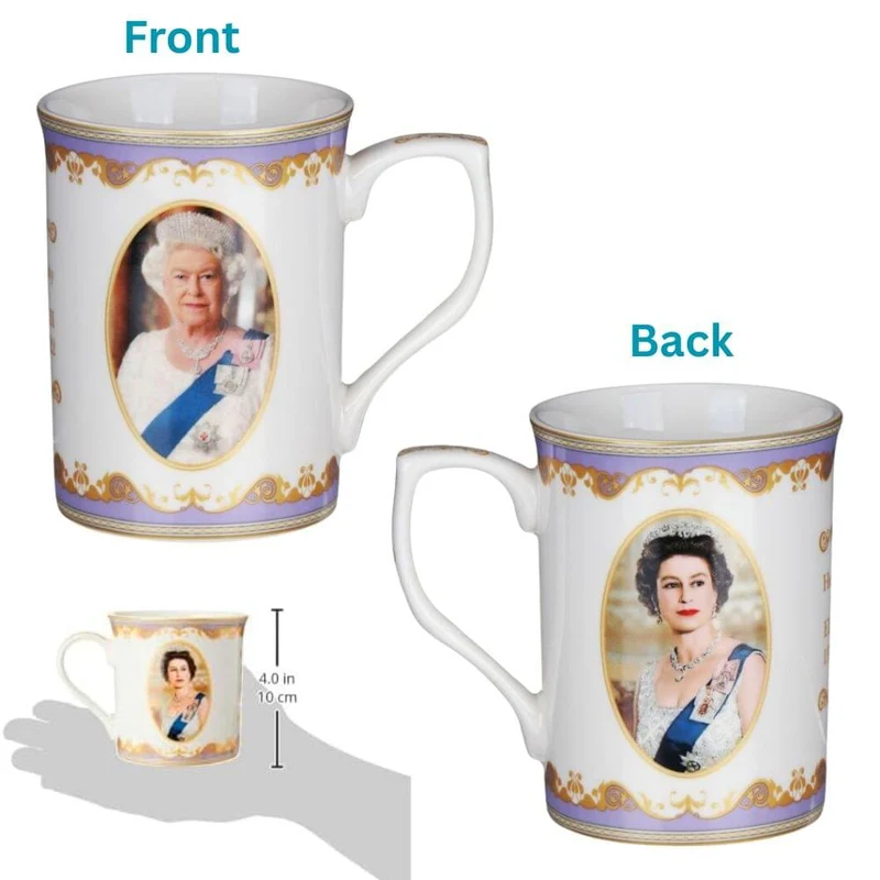 Lesser & Pavey Her Majesty Queen Elizabeth II Mug