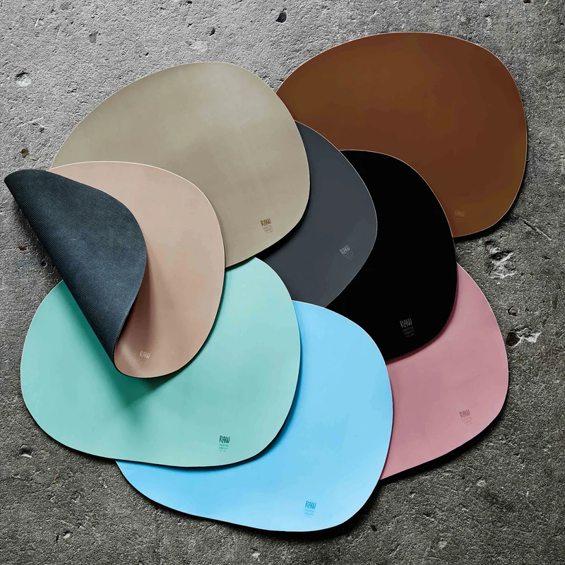 RAW Platzset Soft Surface grau