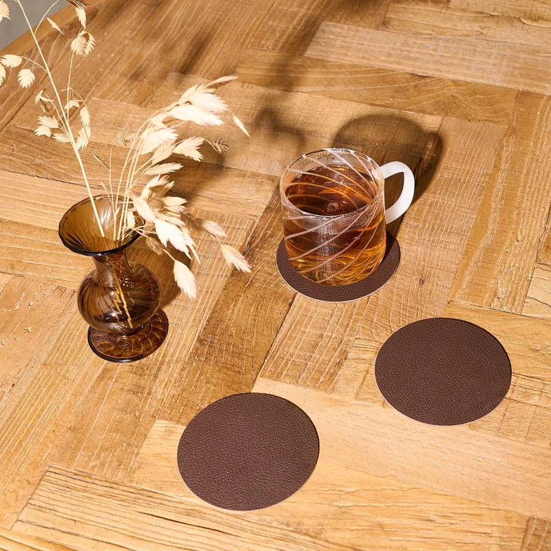 Wendbare Untersetzer D10 cm – 4er-Set