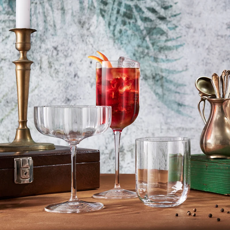 Jazz Negroni Cocktailgläser 4 Stück