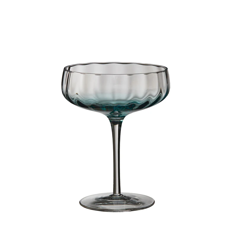 SØHOLM Sonja Champagnerschale petrol