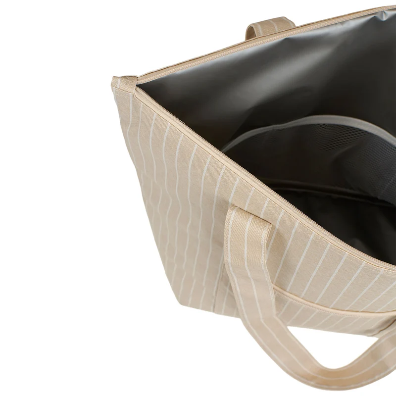 Stripe Kühltasche Braun