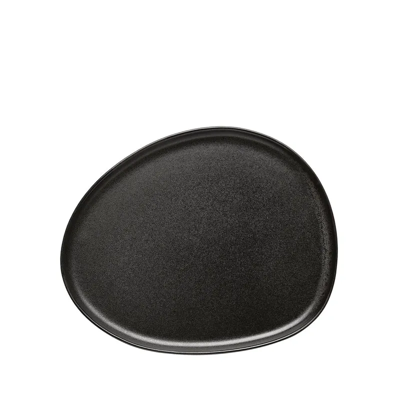 RAW Organic Frühstücksteller titanium black