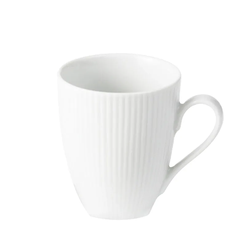 Groovy Becher 30 cl Weiß Porzellan