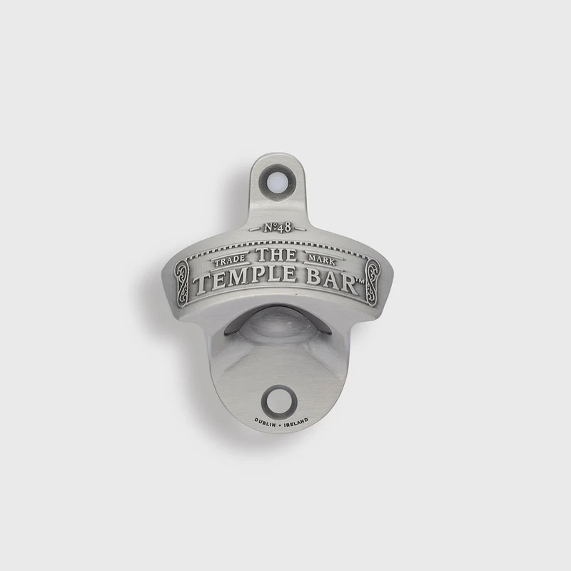 The Temple Bar Collection Silver Wall Mounted Bottle Opener