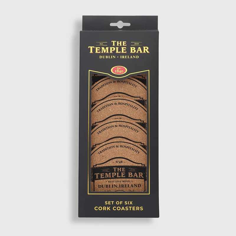 The Temple Bar Set of 6 Coasters