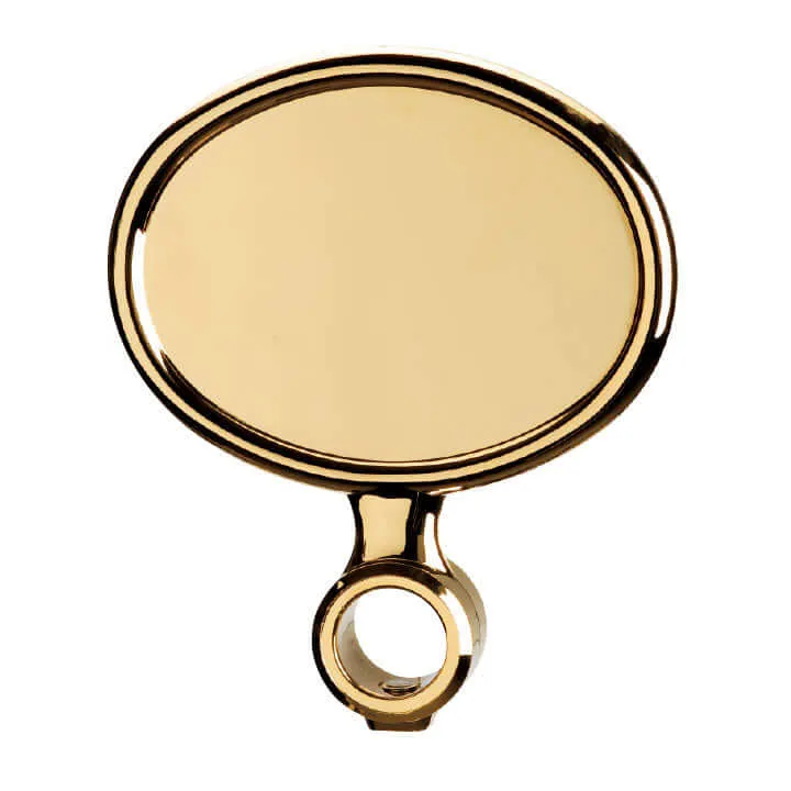 Medaillon Schanksäule horizontal, Gold