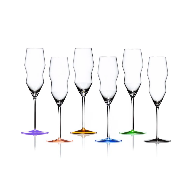 Kvetna 1794 Champagnerglas Kalyke Harlequin 250 ml