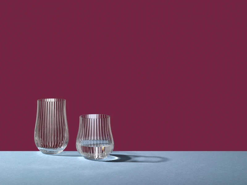 Bohemia Crystal Wasserglas Tulipa Optic 350 ml