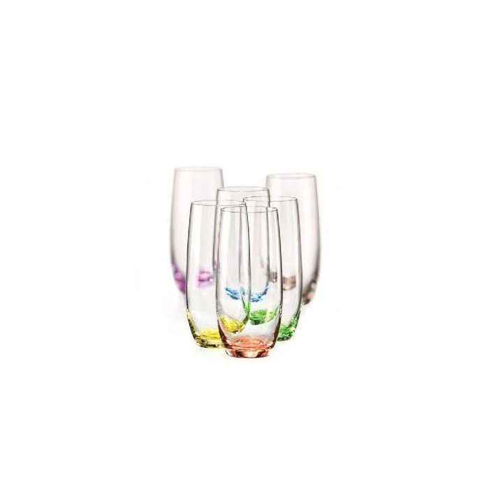 Bohemia Crystal Wasserglas Tumbler Rainbow 350 ml