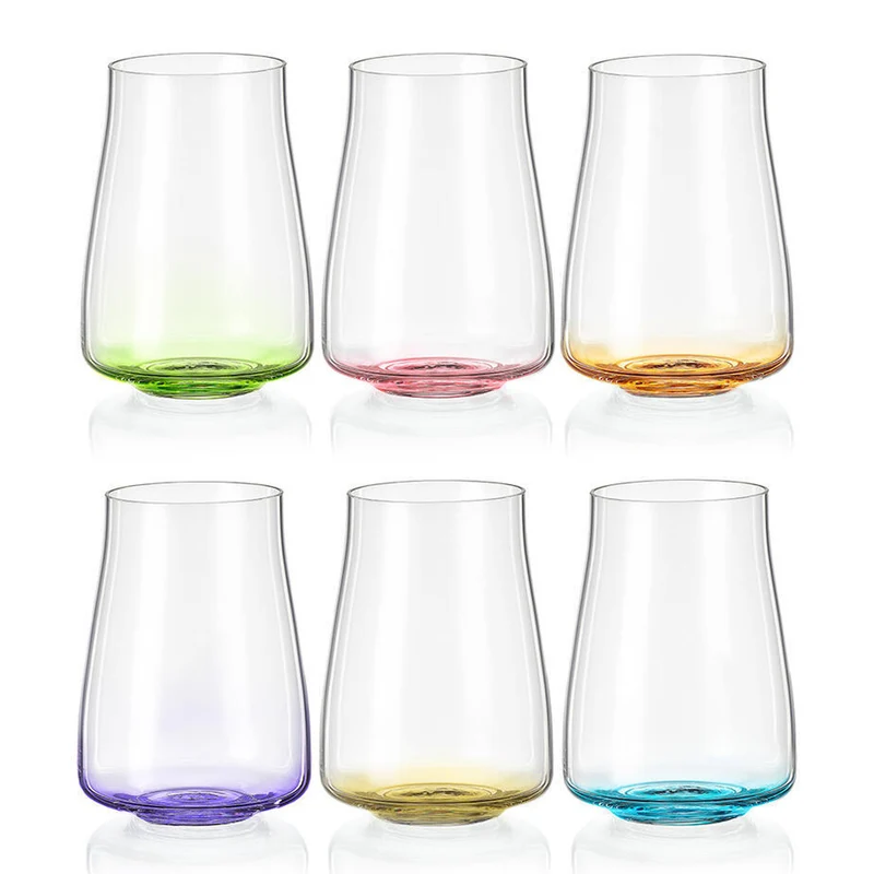 Bohemia Crystal Wasserglas Rainbow Fresh 400 ml
