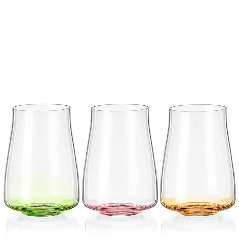 Bohemia Crystal Wasserglas Rainbow Fresh 400 ml