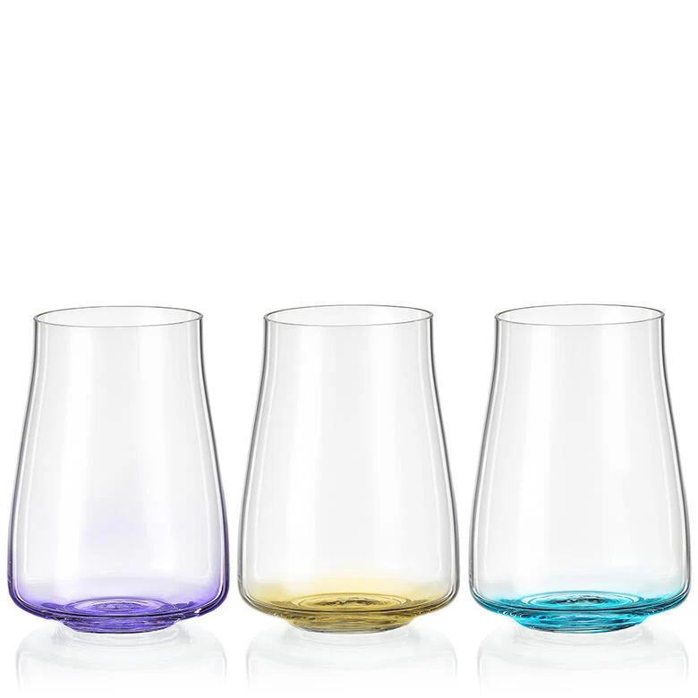 Bohemia Crystal Wasserglas Rainbow Fresh 400 ml