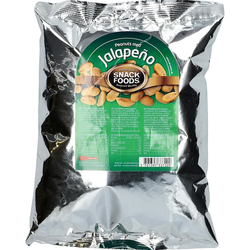 OK Snacks Peanuts Jalapeño