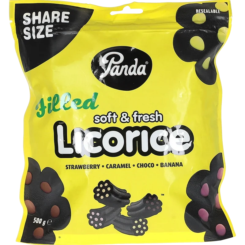Panda Soft & Fresh Licorice Filled