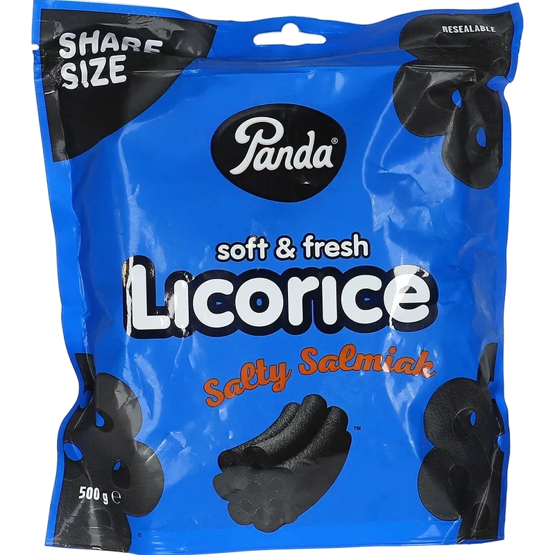 Panda Soft & Fresh Licorice Salty Salmiak