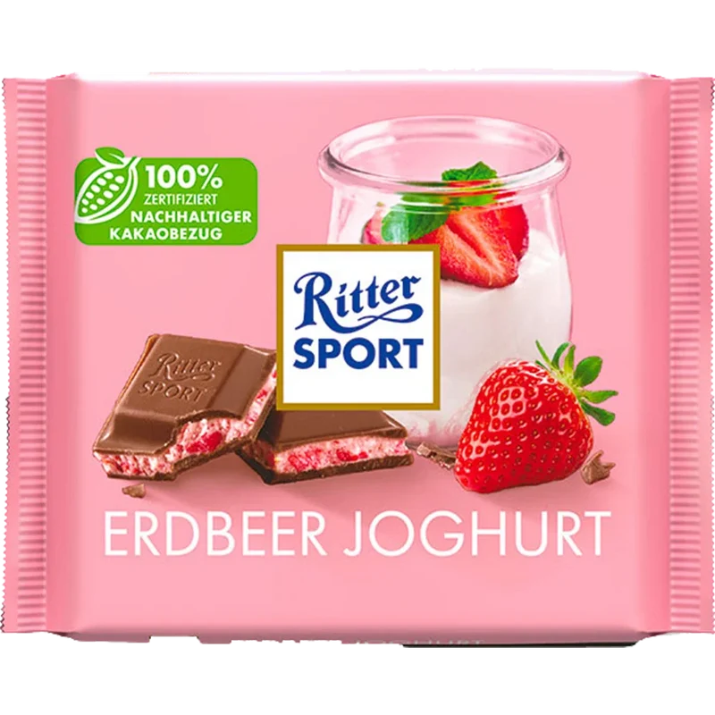 Ritter Sport BV Erdbeer Joghurt