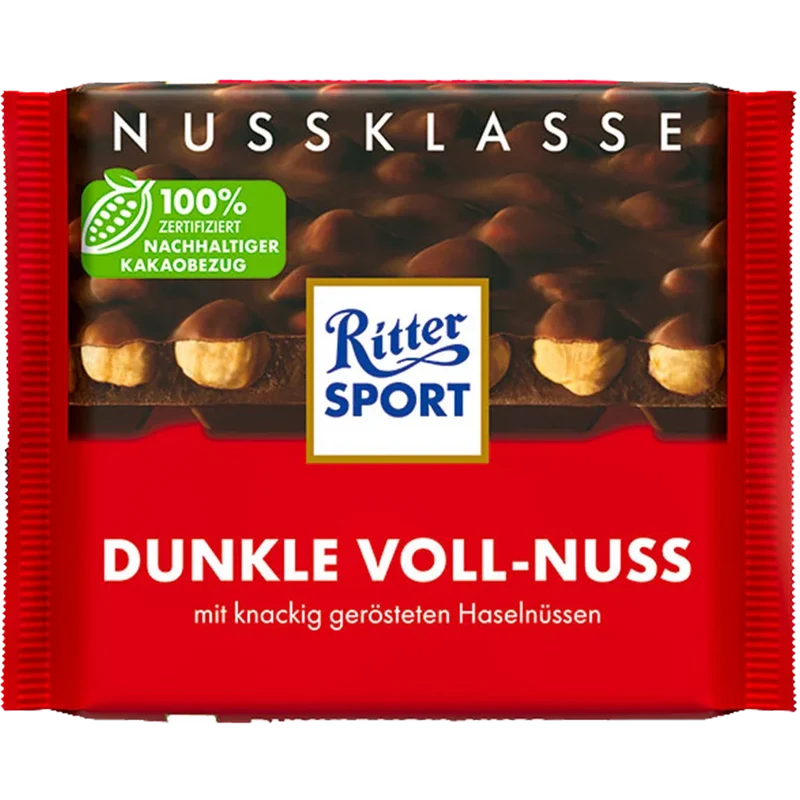 Ritter Sport NK Dunkle Voll-Nuss