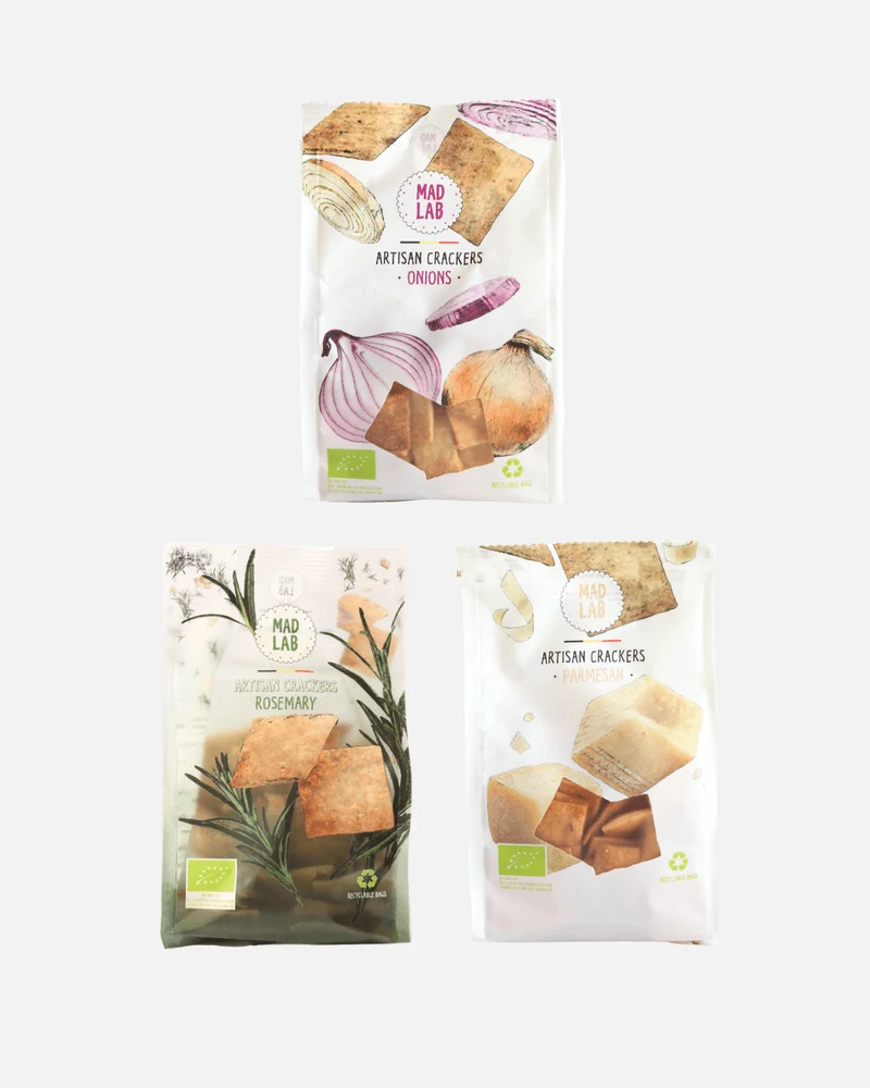 Mad Lab Bio Cracker Probierset, 3 x 110g