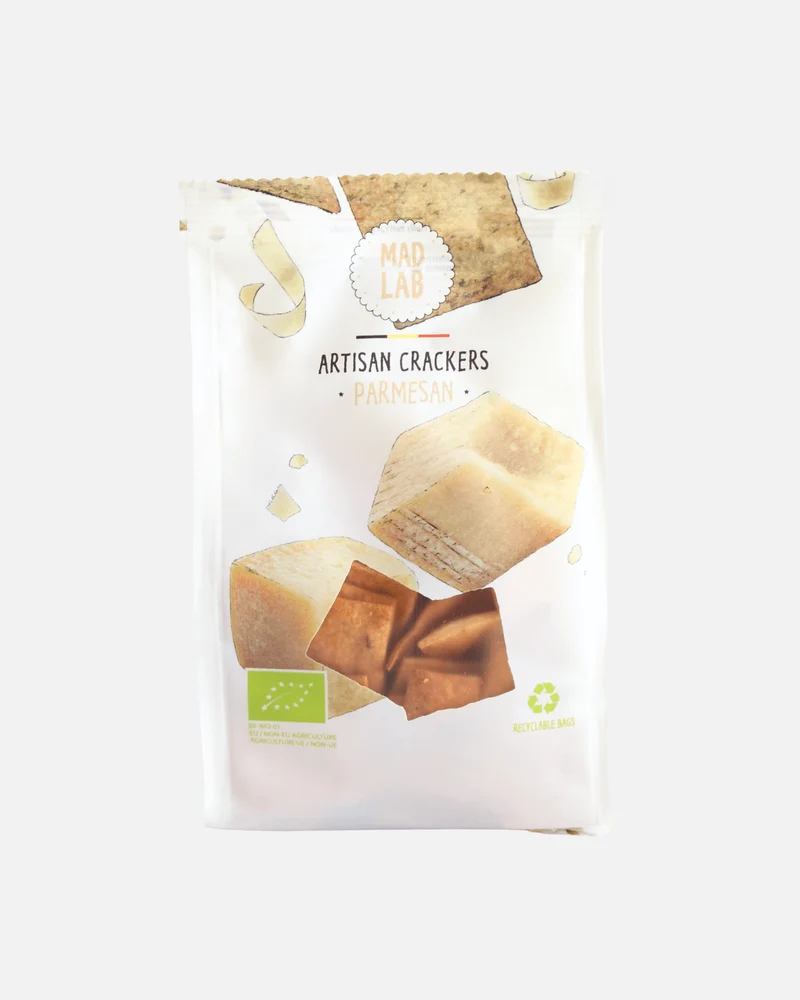 Bio Cracker mit Parmesan, 110g