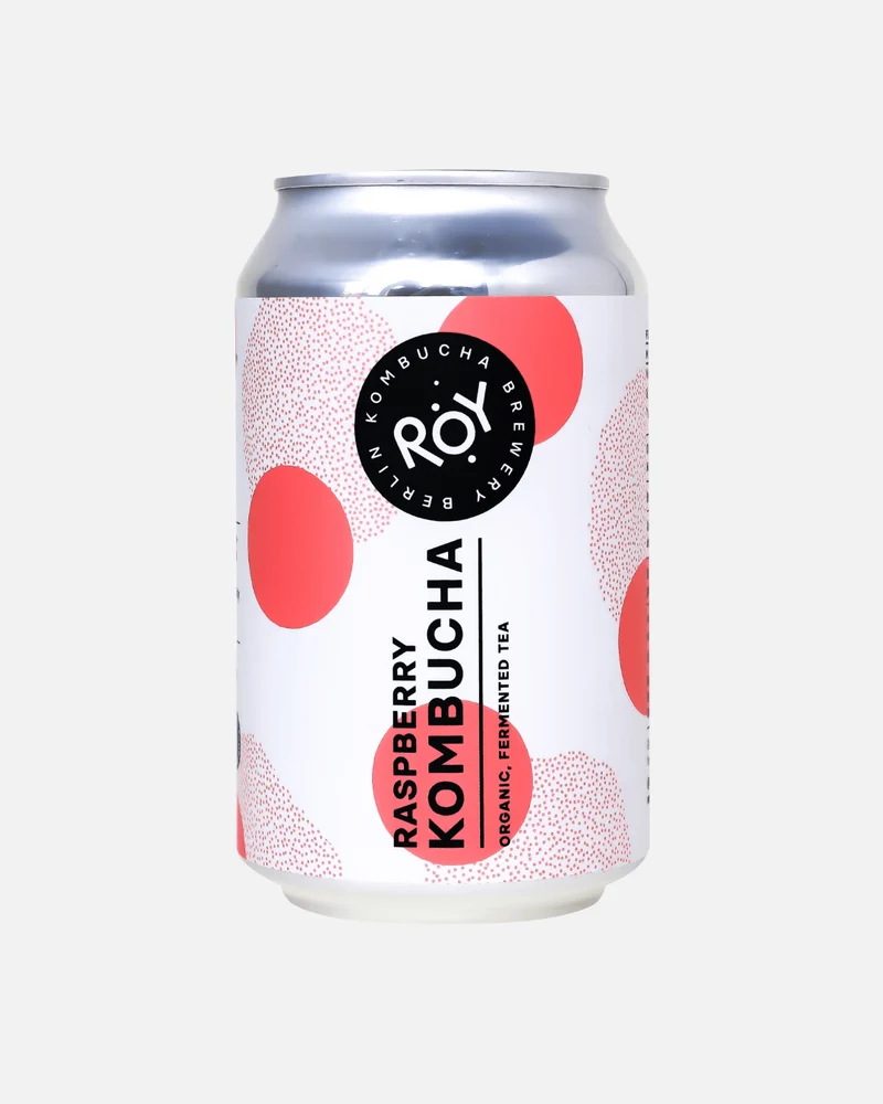 Bio Himbeer Kombucha, 330ml
