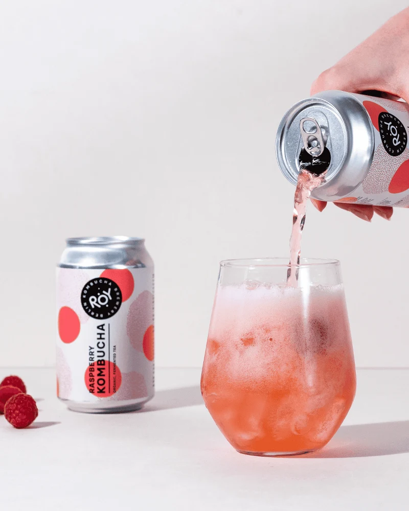 Bio Himbeer Kombucha, 330ml