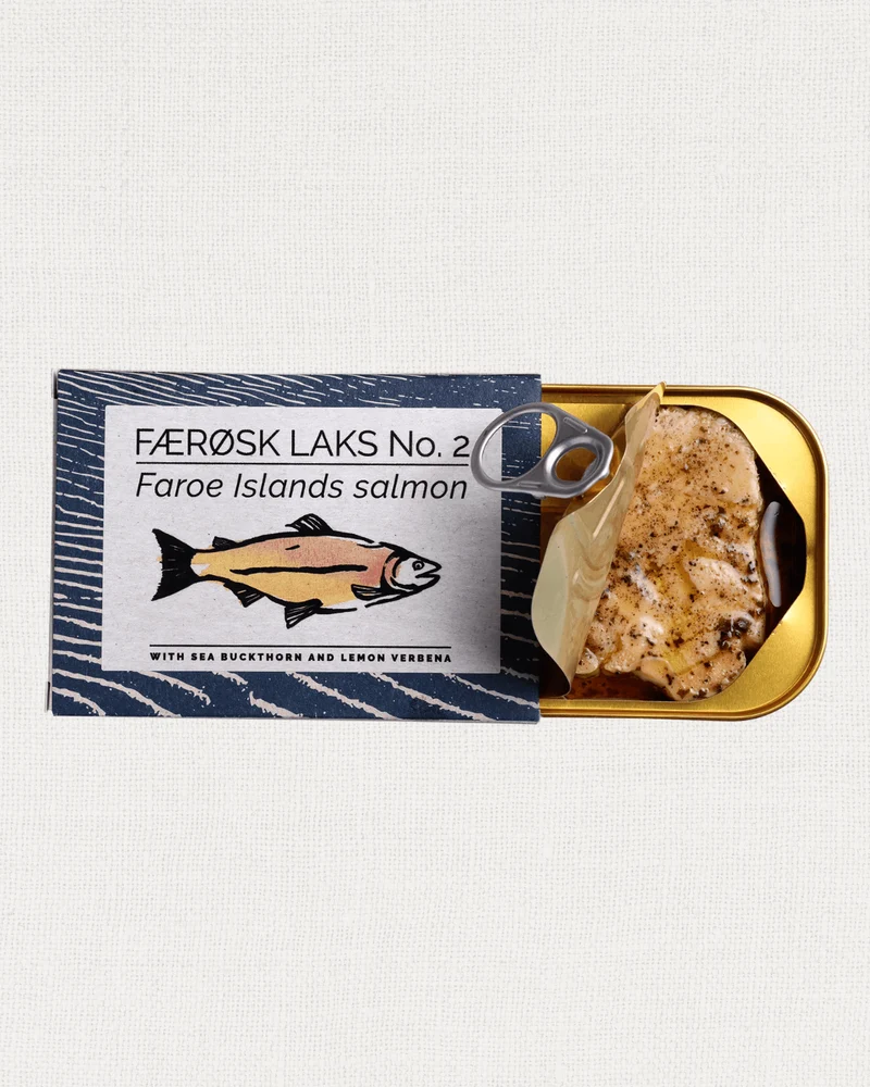 Lachs mit Sanddorn und Zitronenverbene, 110g
