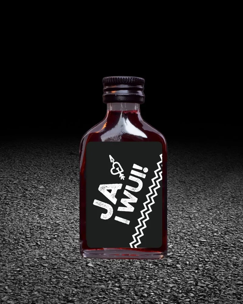 I WUI AN KURZN – Bayerischer Haskap-Likör Partyshot | 24 x 0,02 ml | Hochzeit | Gastgeschenk | Hochzeitsgeschenk | Jungesellenabschied | JGA
