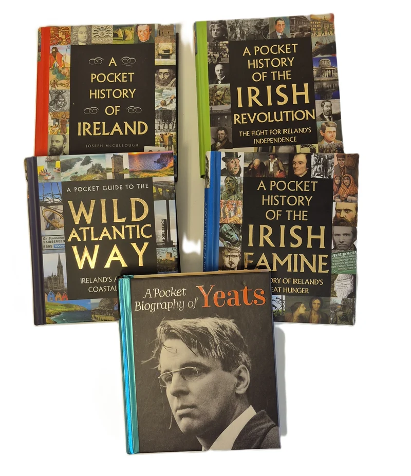 Surprise Box Pocket Guides, Hard Back Irish Books, set of 5